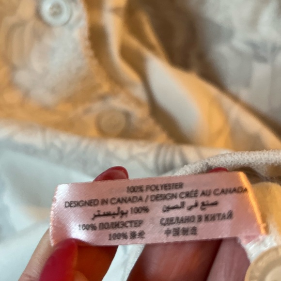 La Vie En Rose Fleecy/ Flannel Pajama Set XL - Picture 3 of 16